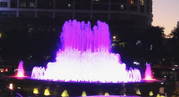 广州圣丰索菲特酒店音乐喷泉
